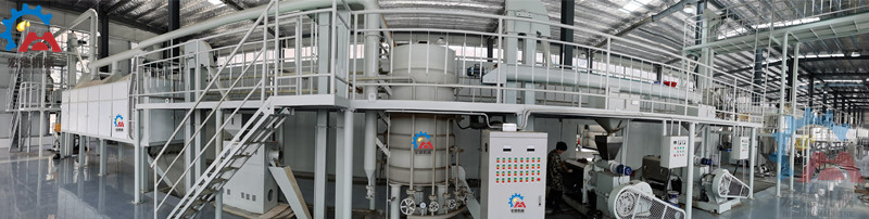 宏德茶籽榨油生產(chǎn)線客戶現(xiàn)場(chǎng)